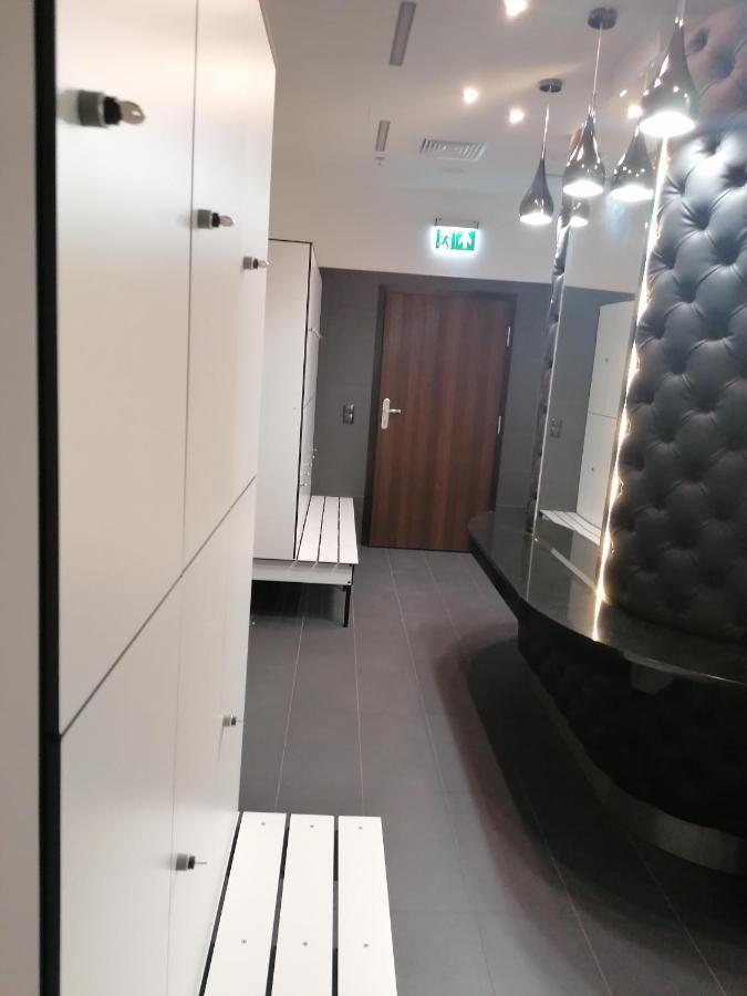Szczecin Hanza Tower Apartment-Basen Exterior foto