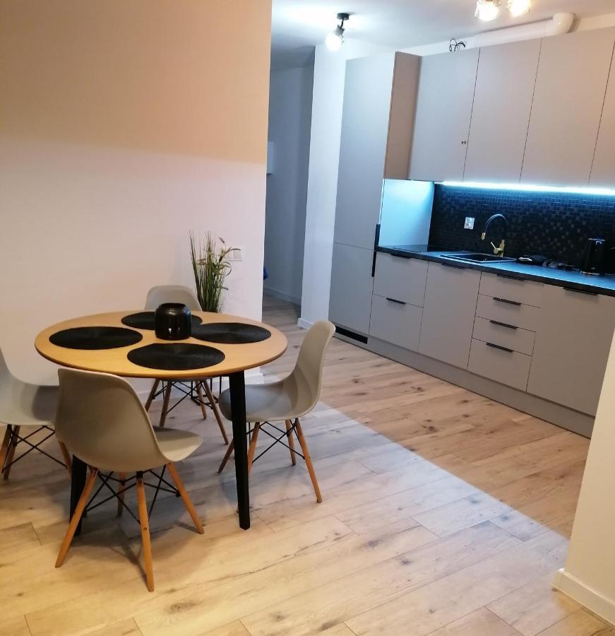 Szczecin Hanza Tower Apartment-Basen Exterior foto